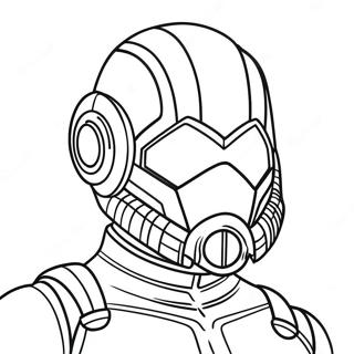 Ant Man Coloring Page