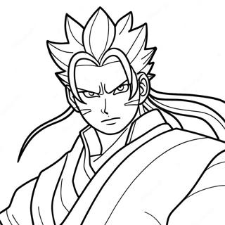 Rengoku Coloring Page | Rengoku 塗色頁