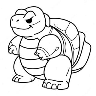 Blastoise Coloring Page | Blastoise 塗色頁