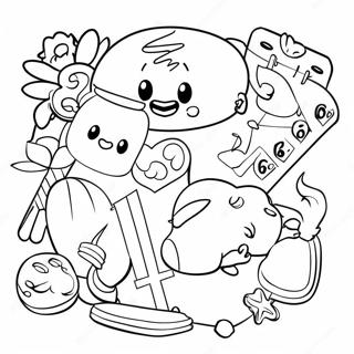 4th Grade Math Coloring Page | 4th Grade 塗色頁