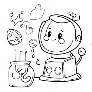 4th Grade Science Experiment Coloring Page | 4th Grade 塗色頁
