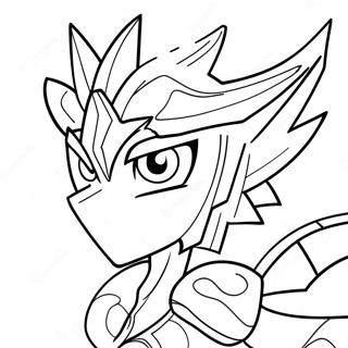 YuGiOh Duel Monsters Coloring Page | YuGiOh 塗色頁