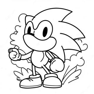 Sonic Mania Coloring Page | Sonic Mania 塗色頁
