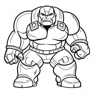 Hulk Buster Coloring Page | Hulk Buster 塗色頁