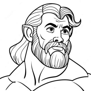 Hercules Coloring Page | Hercules 塗色頁