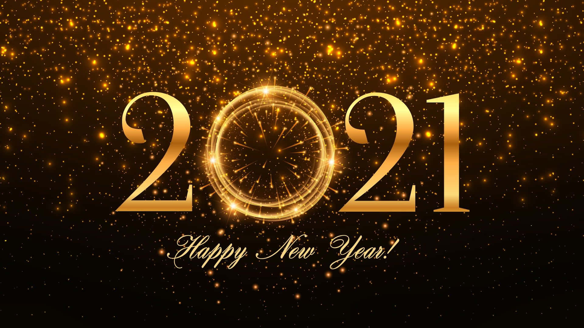 2021 Happy New Year 桌布