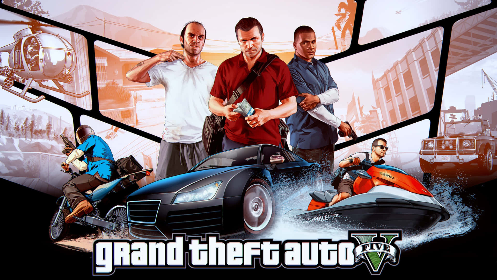 2560x1440 Gta 5 桌布