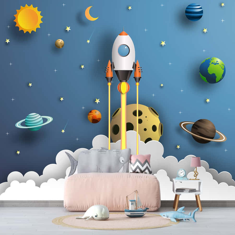 3d Space 桌布