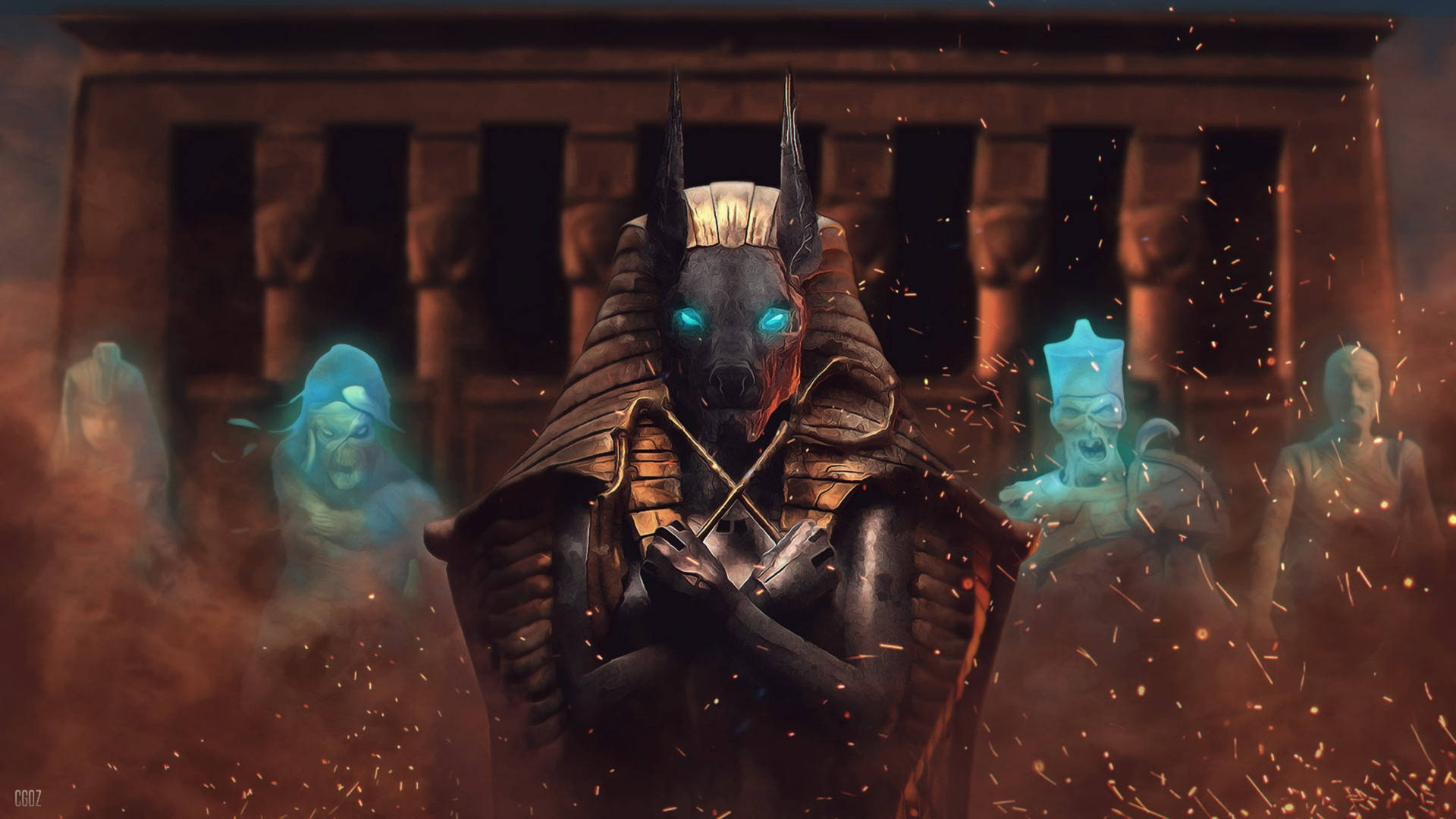 4K Anubis 桌布