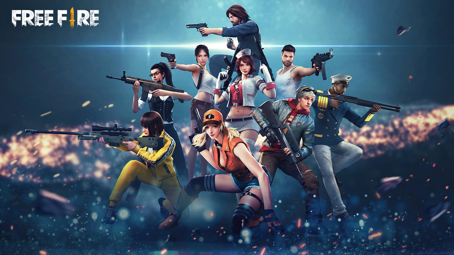 4K Free Fire 桌布