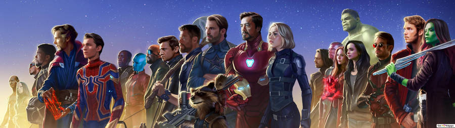 5120 X 1440 Marvel 桌布