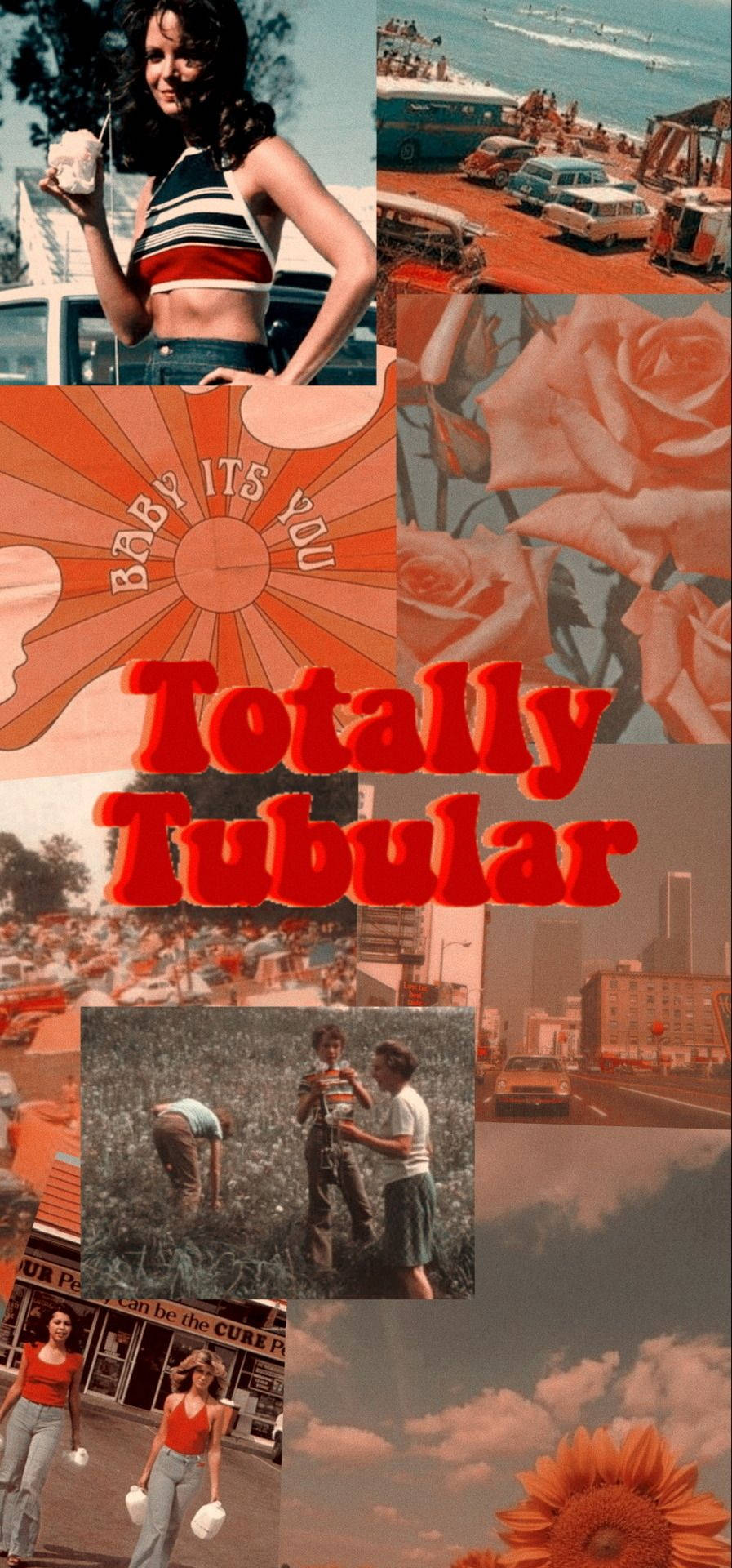 70s Retro Aesthetic 桌布