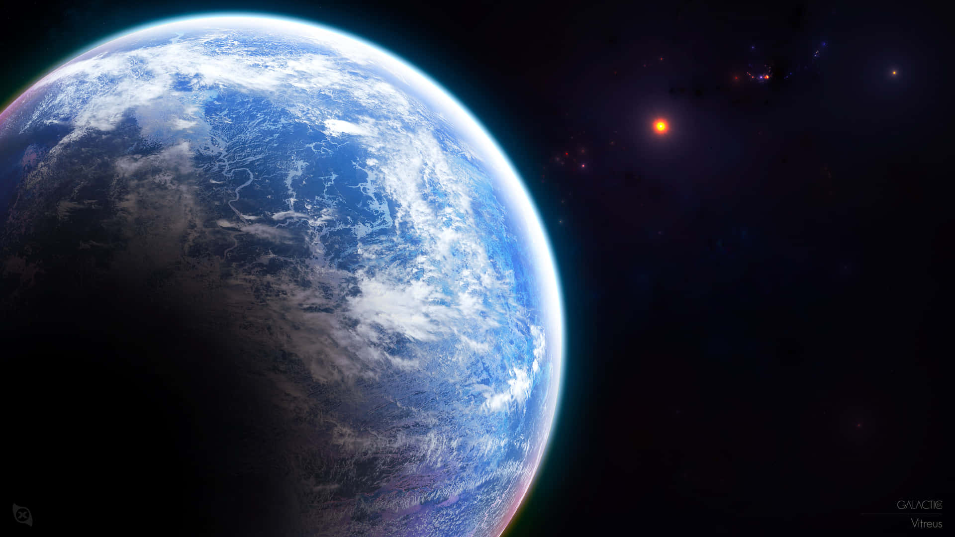 8K Space 桌布
