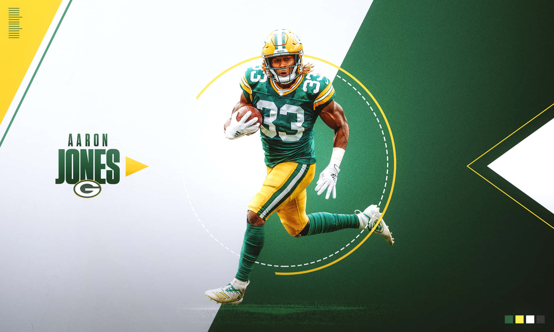 Aaron Jones 桌布