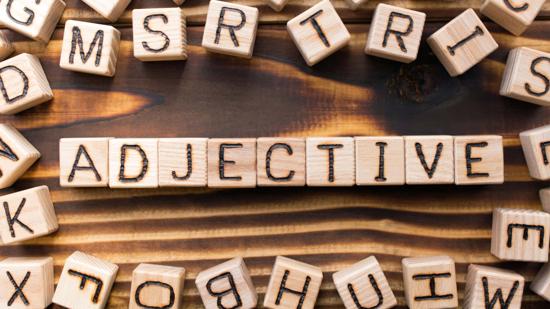 Adjectives 桌布