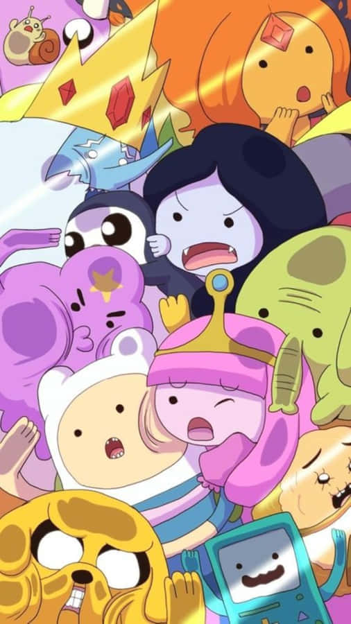 Adventure Time iPhone 桌布