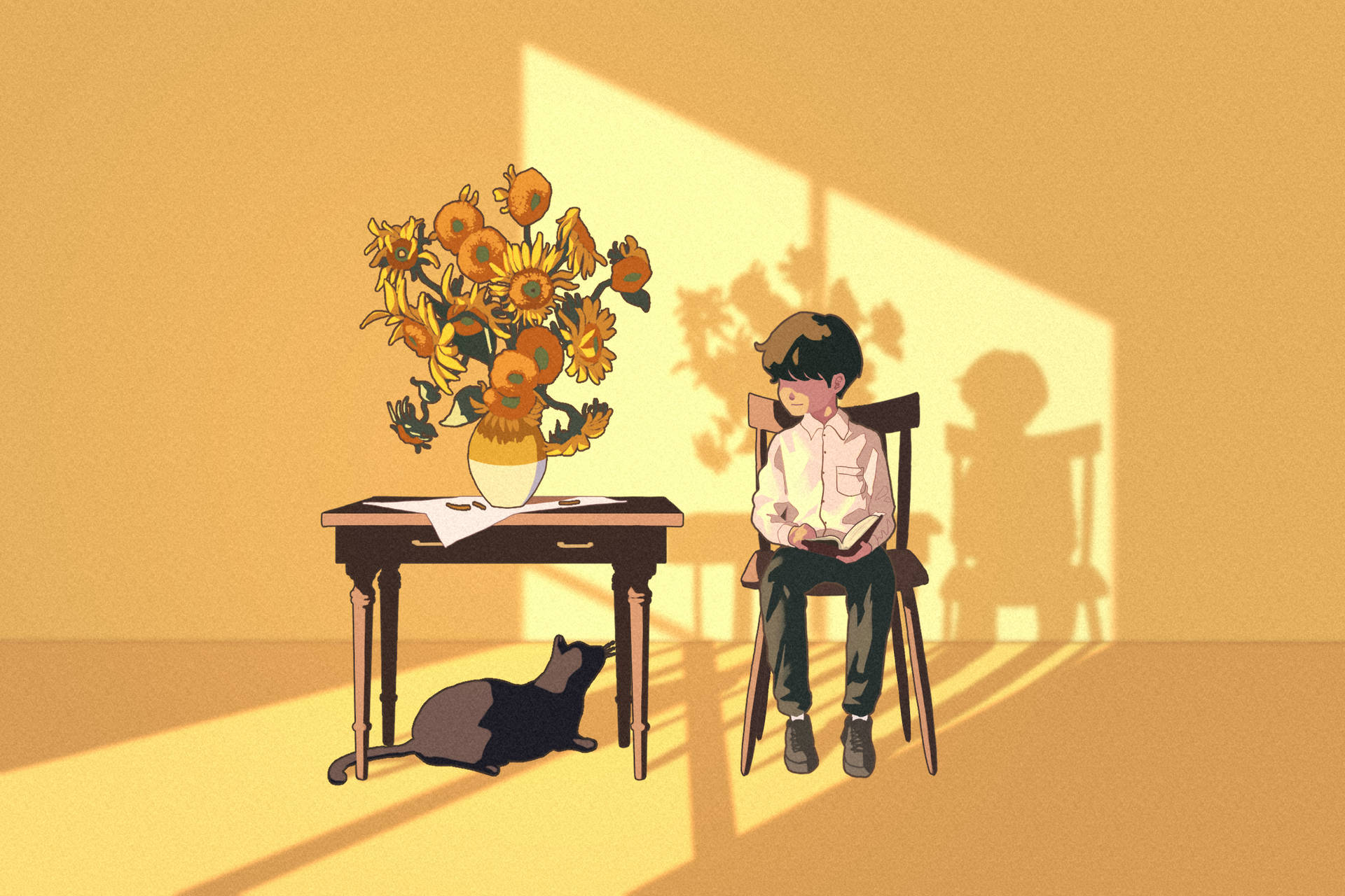 Aesthetic Anime Boy 桌布