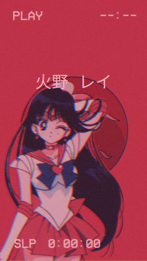 Aesthetic Anime Phone 桌布