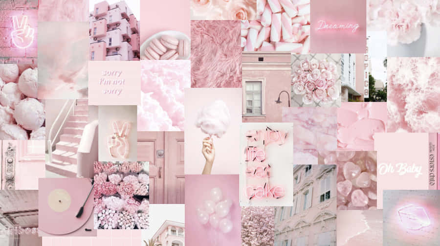 Aesthetic Baby Pink 桌布