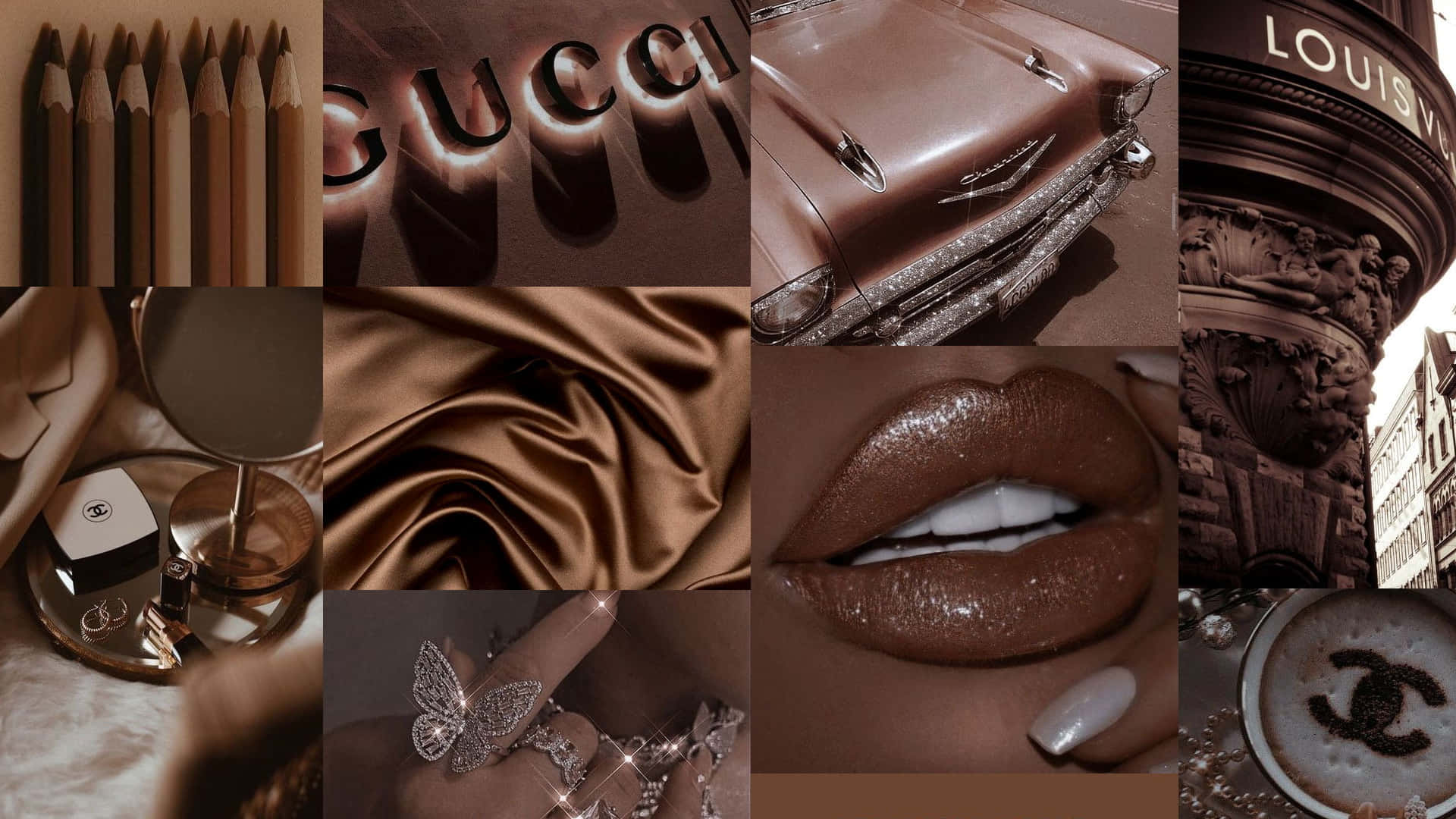 Aesthetic Collage Desktop 桌布
