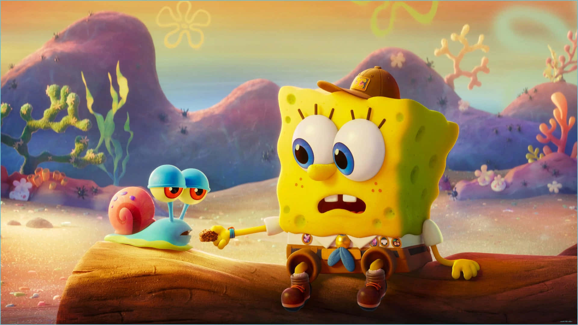 Aesthetic Spongebob Desktop 桌布