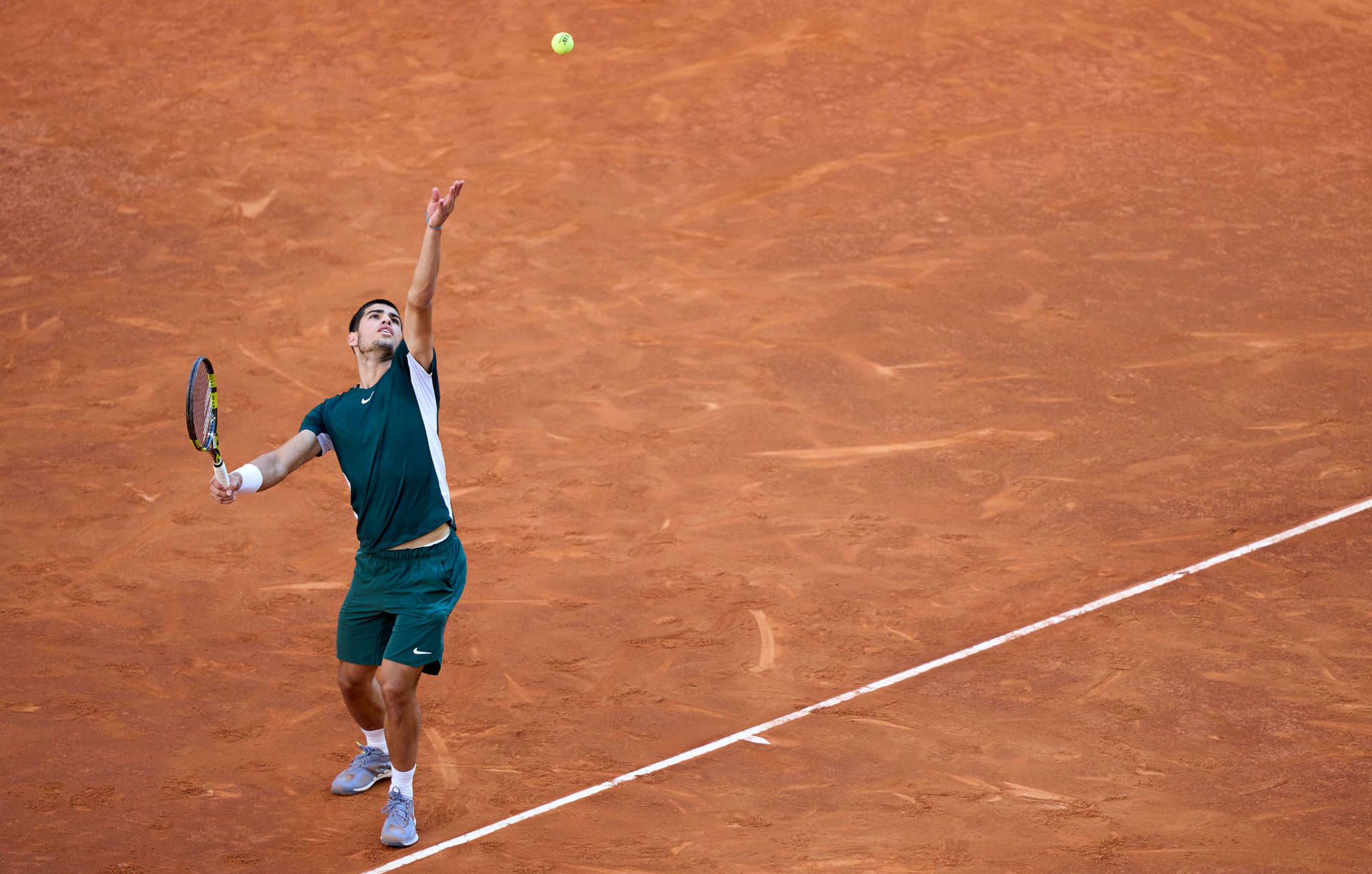 Sports Carlos Alcaraz Tennis Spanish HD Wallpaper | Background Image