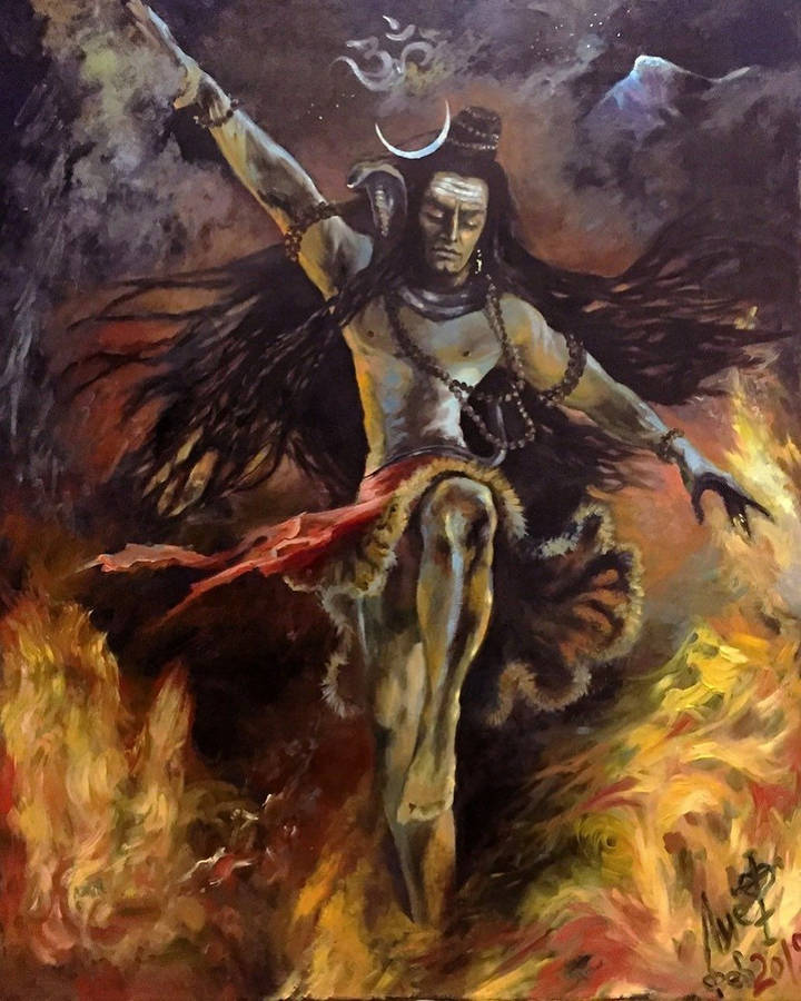 Angry Mahadev HD 桌布
