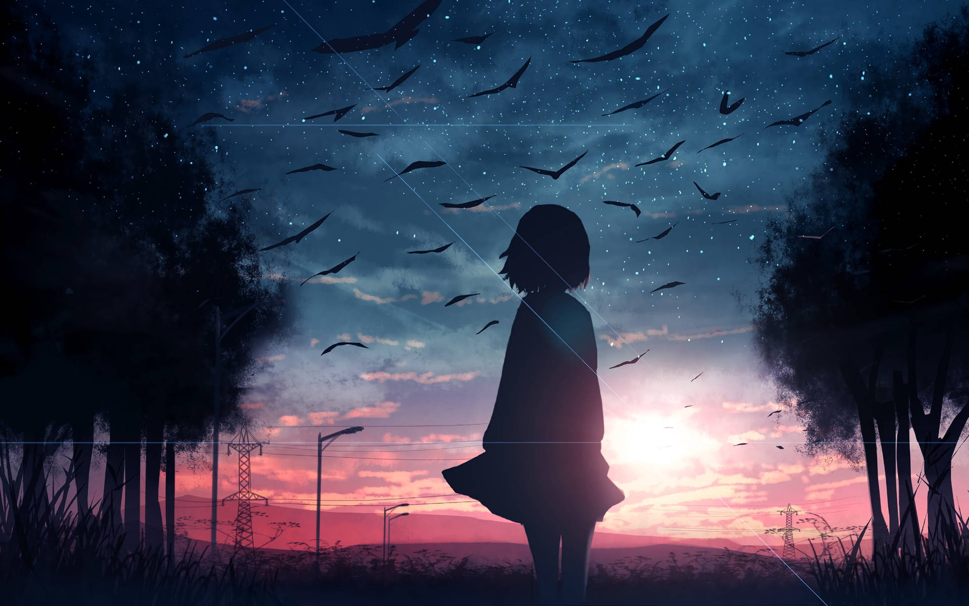 Animated Girl 桌布