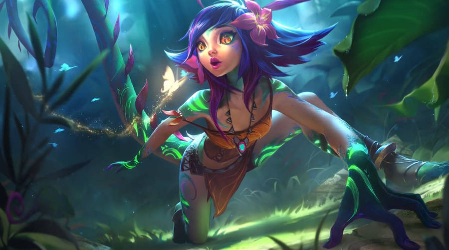 1419x790 Neeko League of Legends Animated Wallpaper