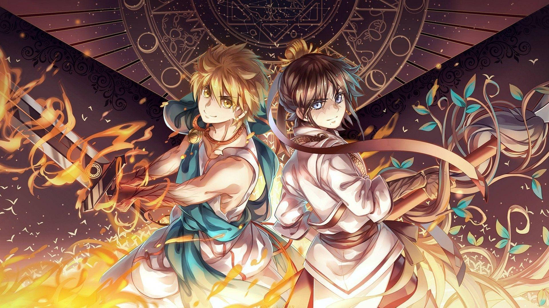 Anime Characters 桌布