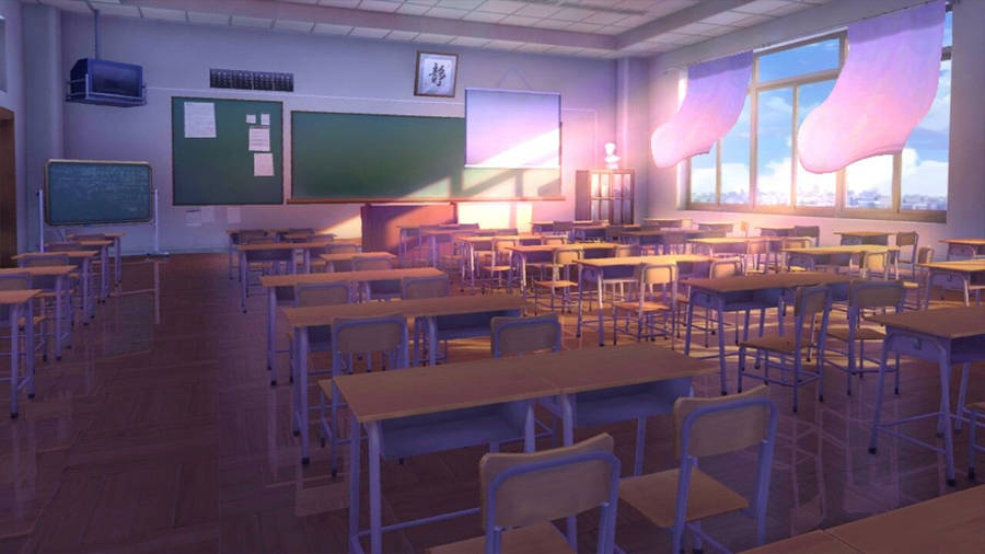 Anime Classroom 桌布