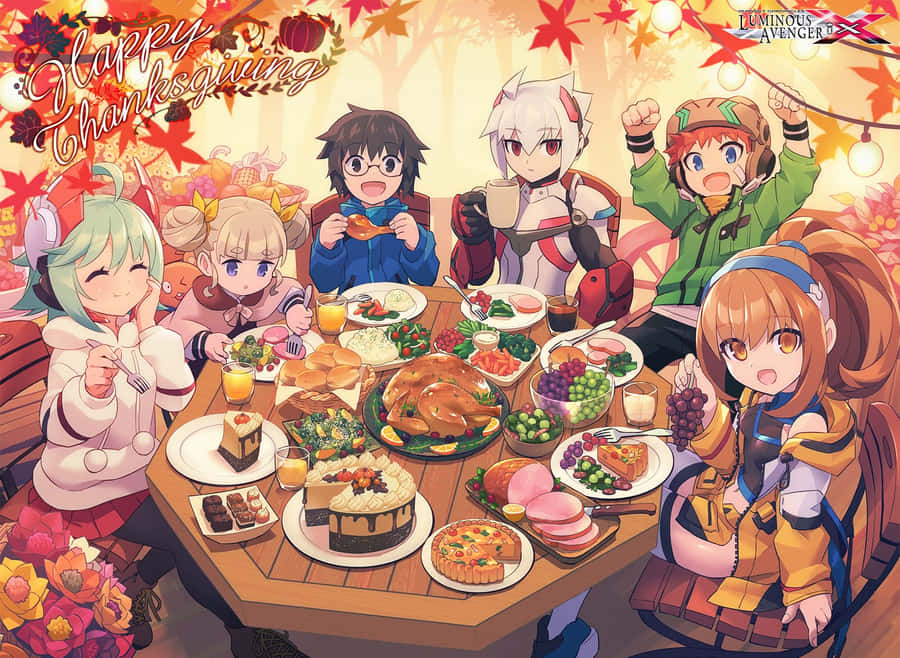 Anime Thanksgiving 桌布