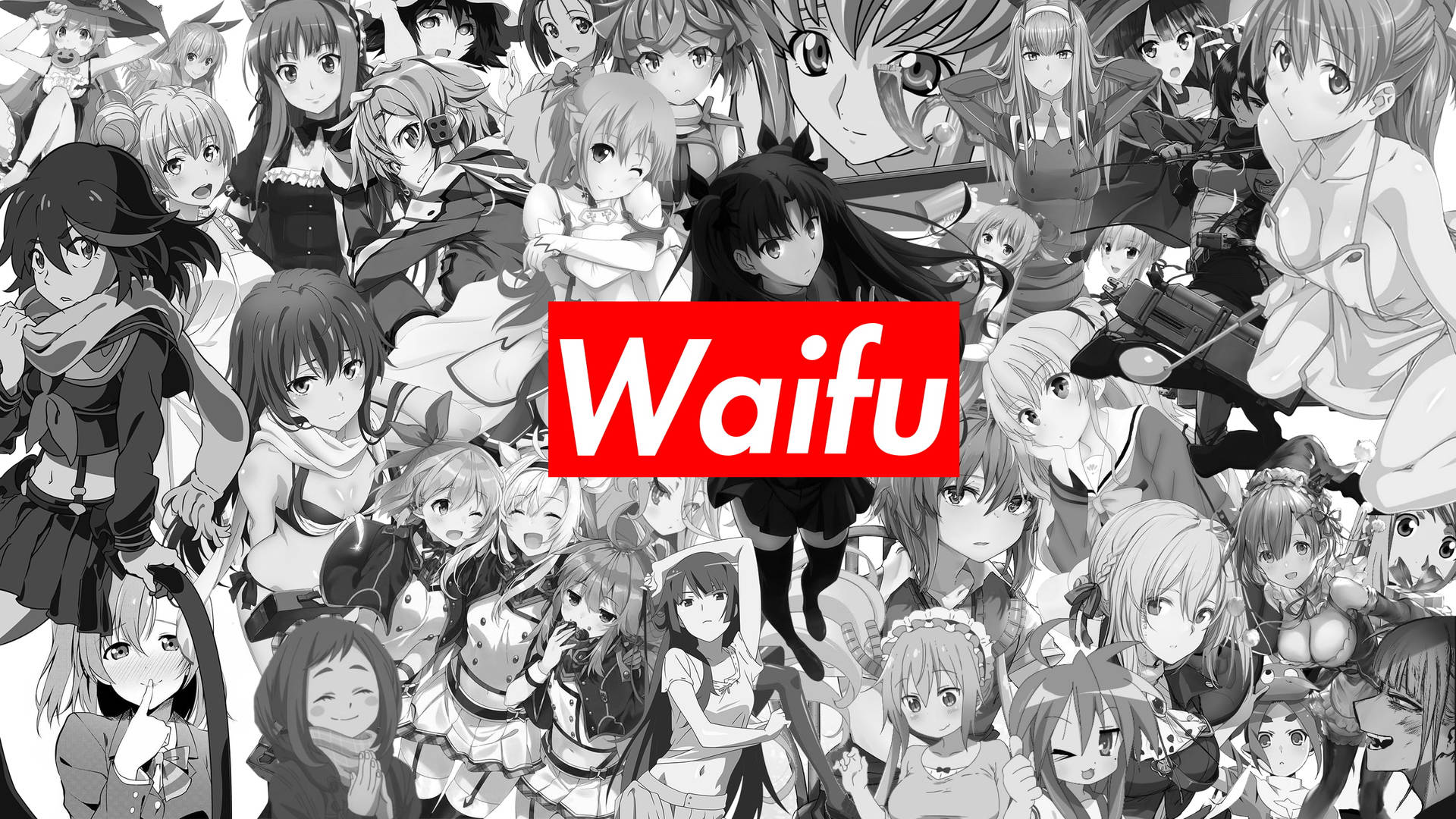 Anime Waifu 桌布