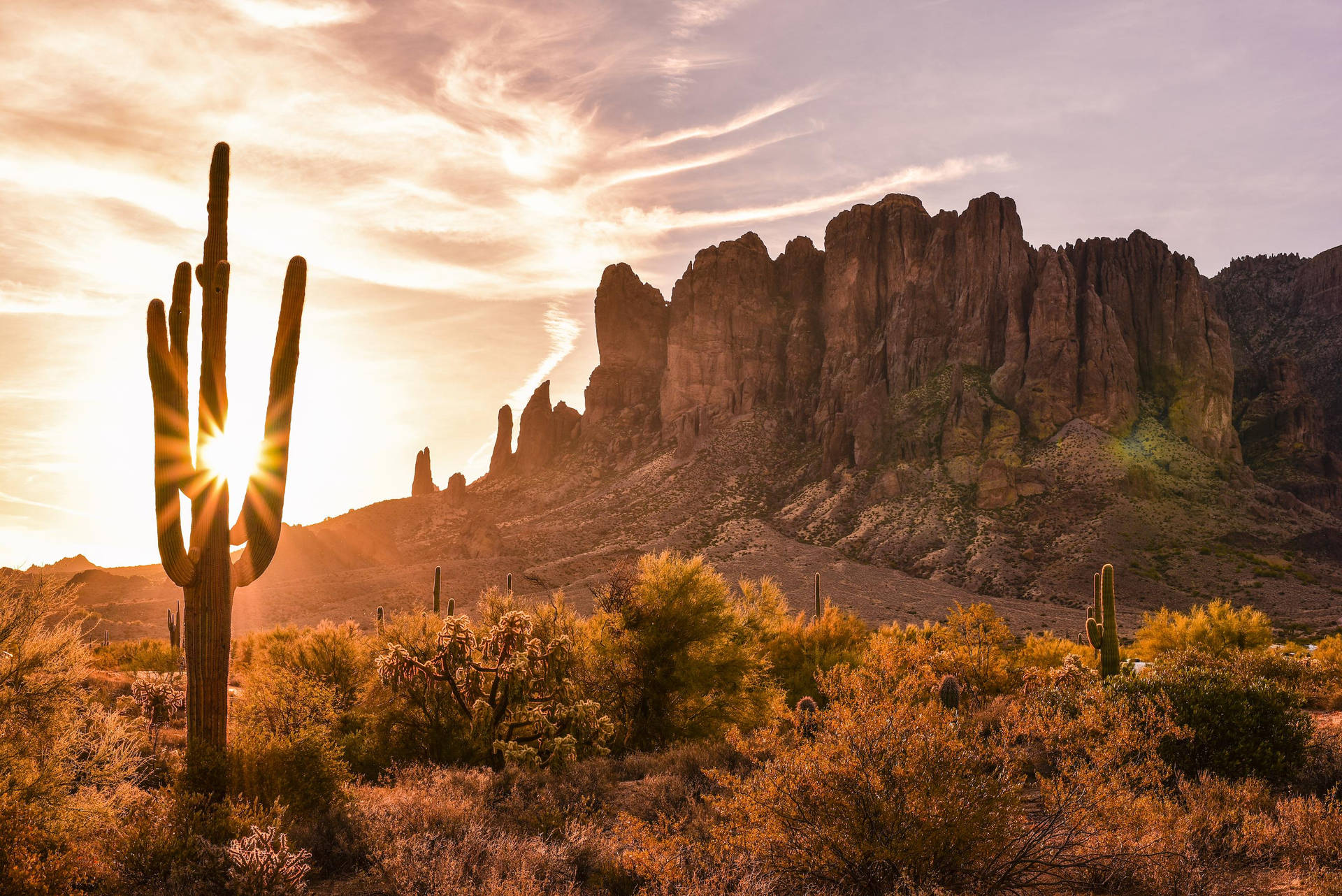 Arizona Desert 桌布