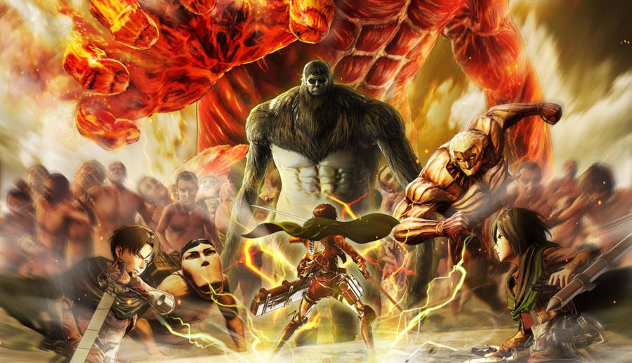 Attack On Titans 4K 桌布
