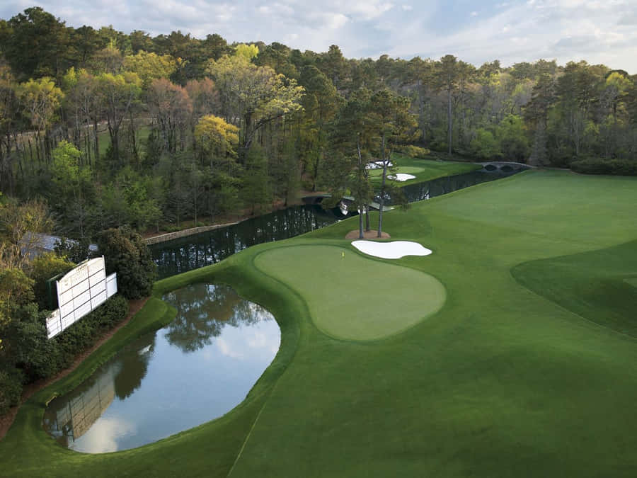 Augusta National Golf Course 桌布
