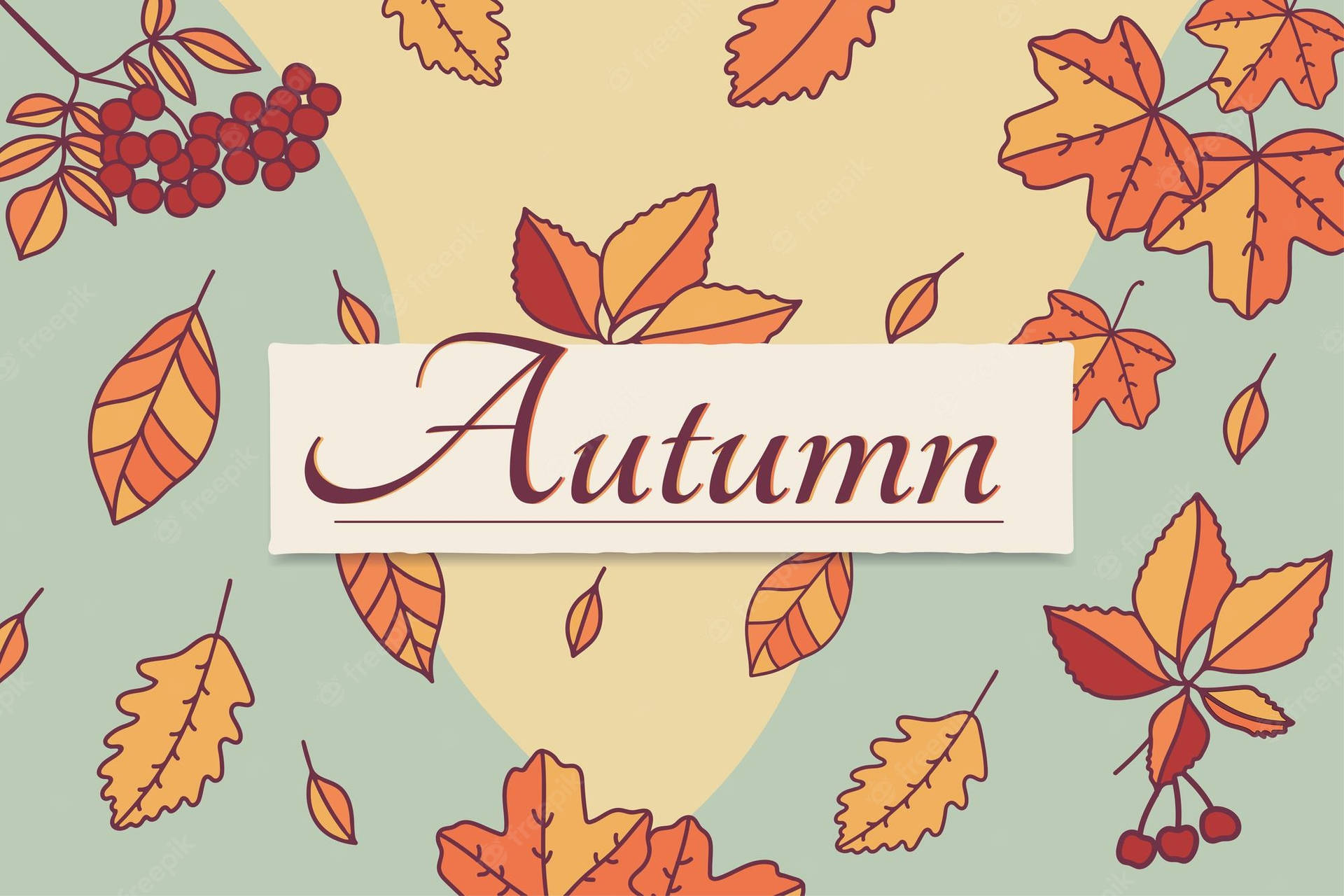 Autumn Aesthetic Laptop 桌布