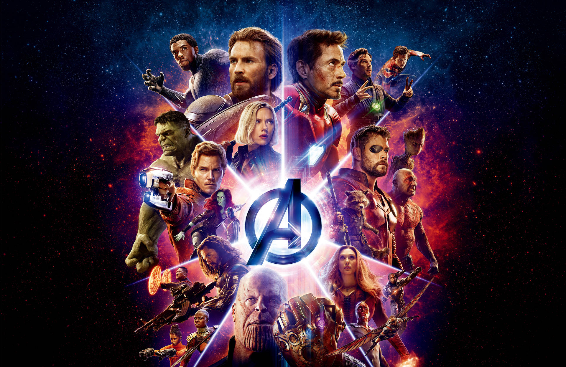 Avengers Infinity War 4K 桌布
