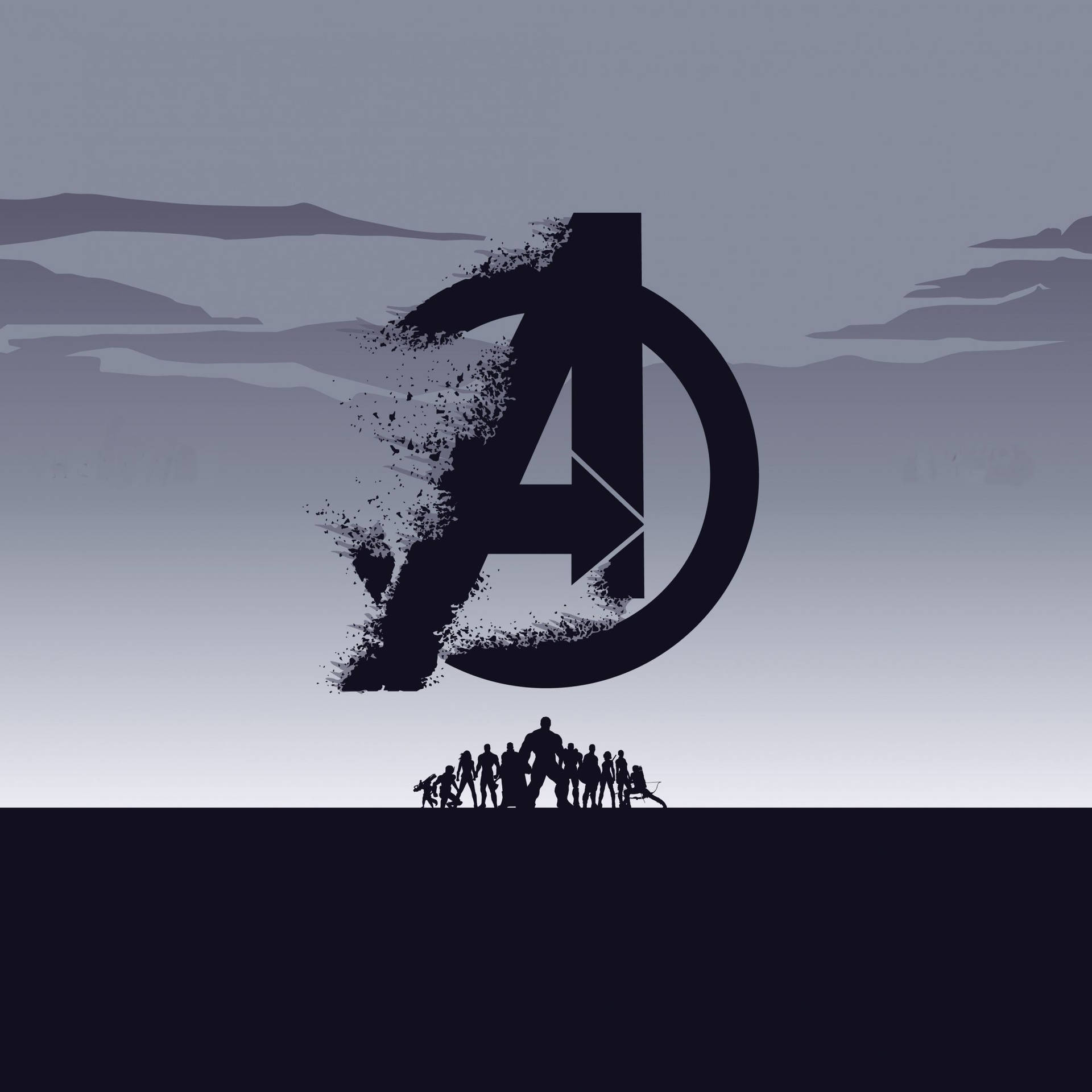Avengers Logo 桌布