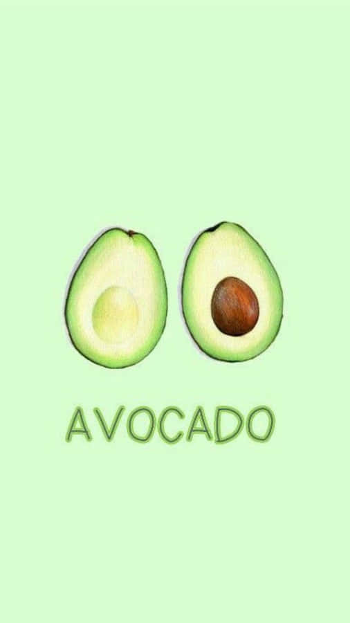 Avocado iPhone 桌布