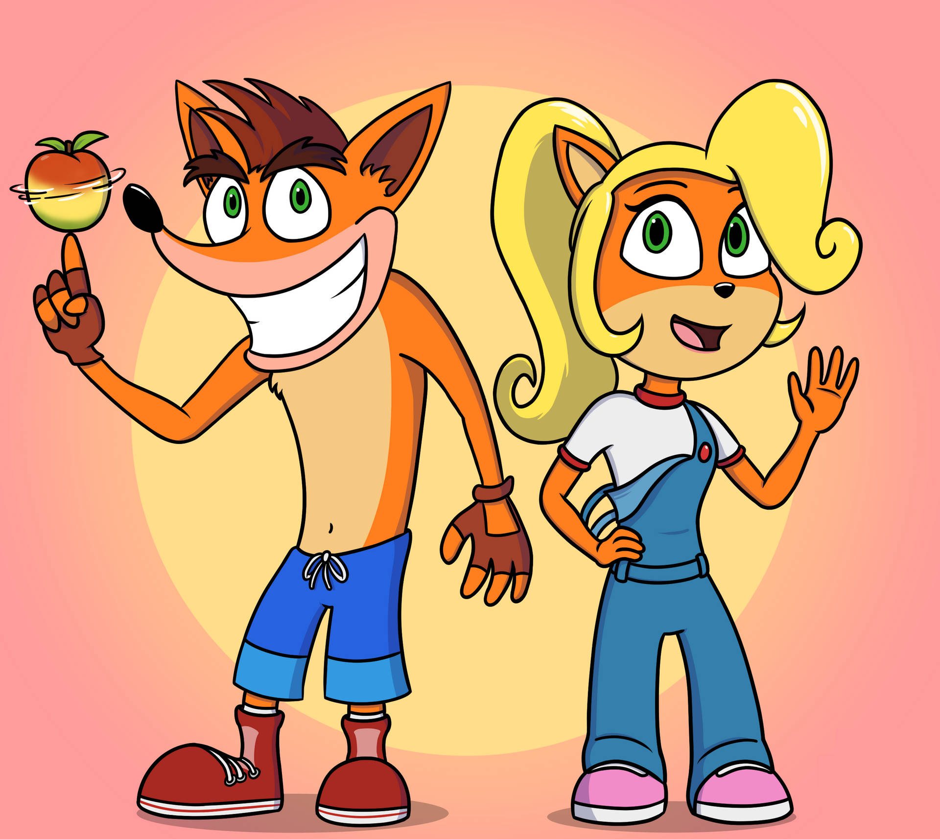 Bandicoot 桌布