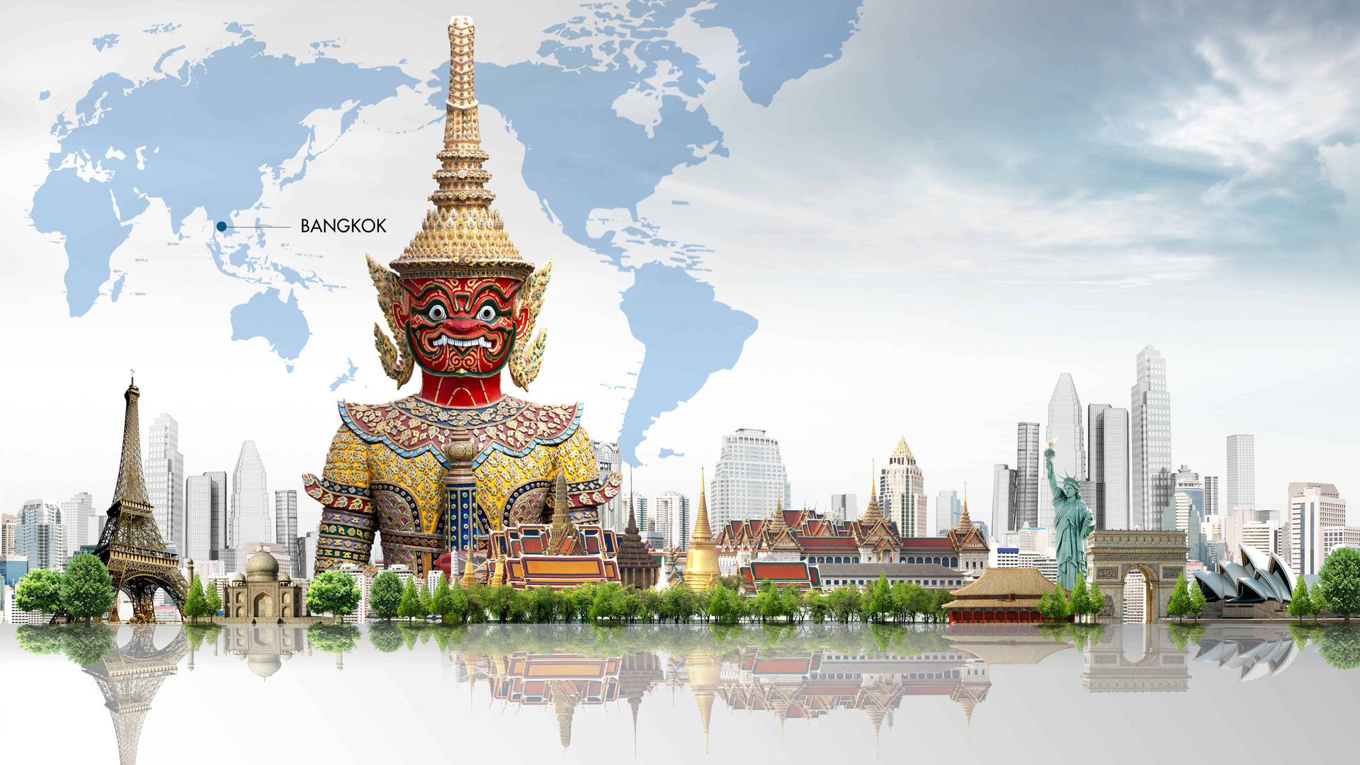 Bangkok 桌布