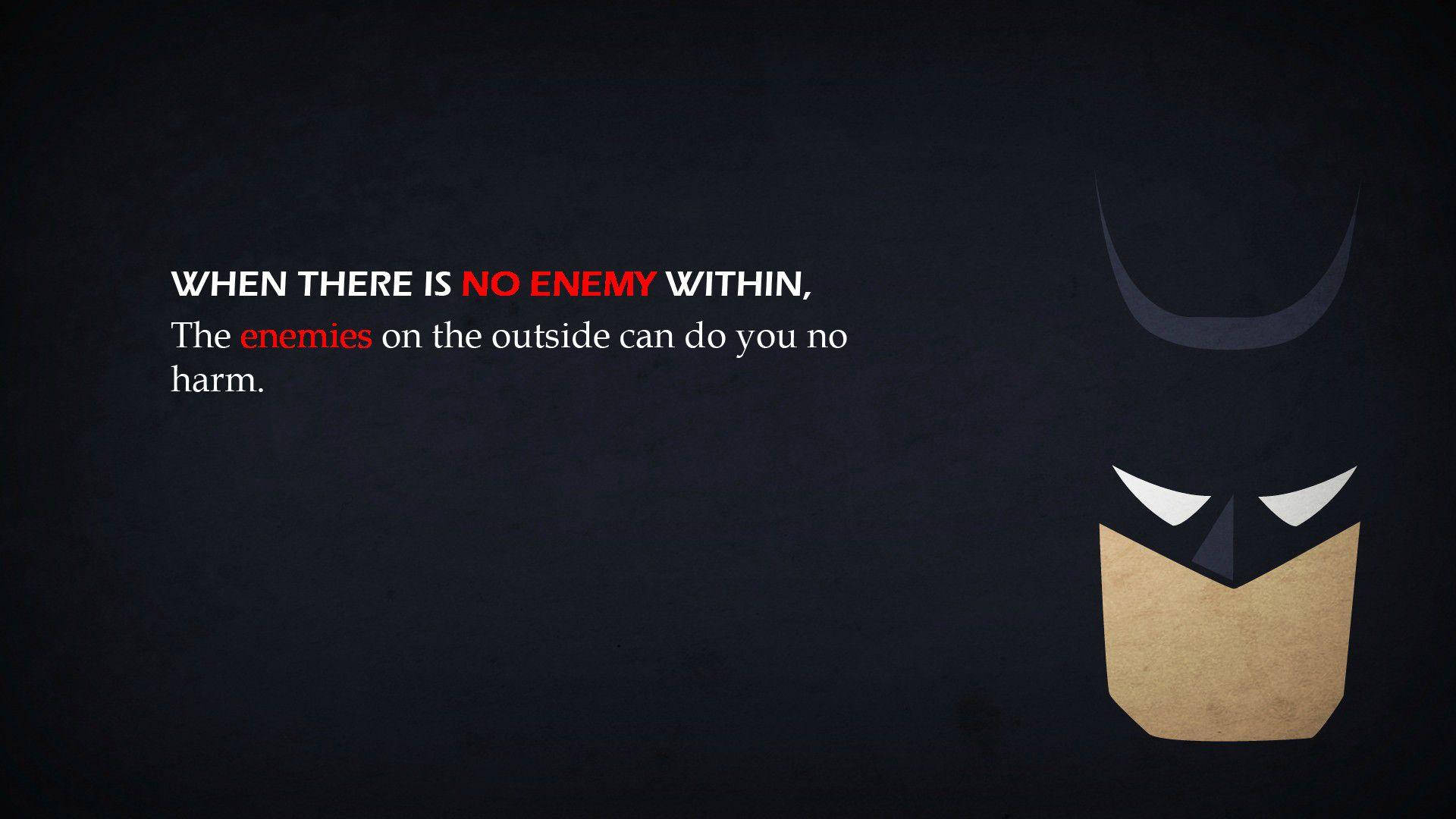 Batman Quotes 桌布