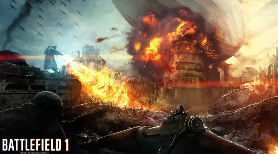 Battlefield 1 HD 桌布