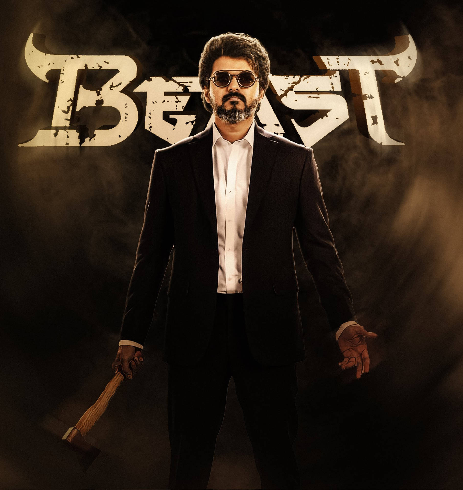 Beast Vijay 桌布