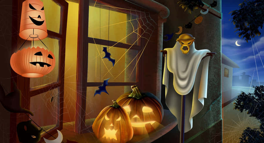 Beautiful Halloween 桌布