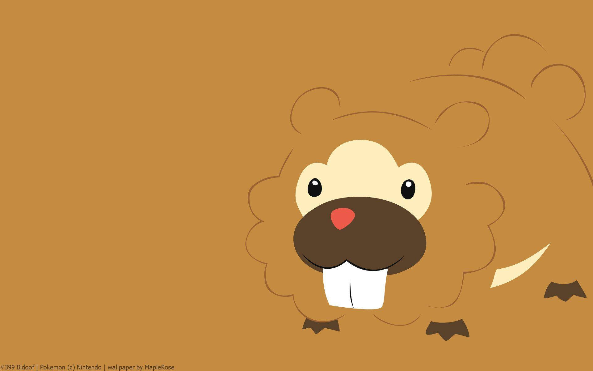 Bidoof 桌布