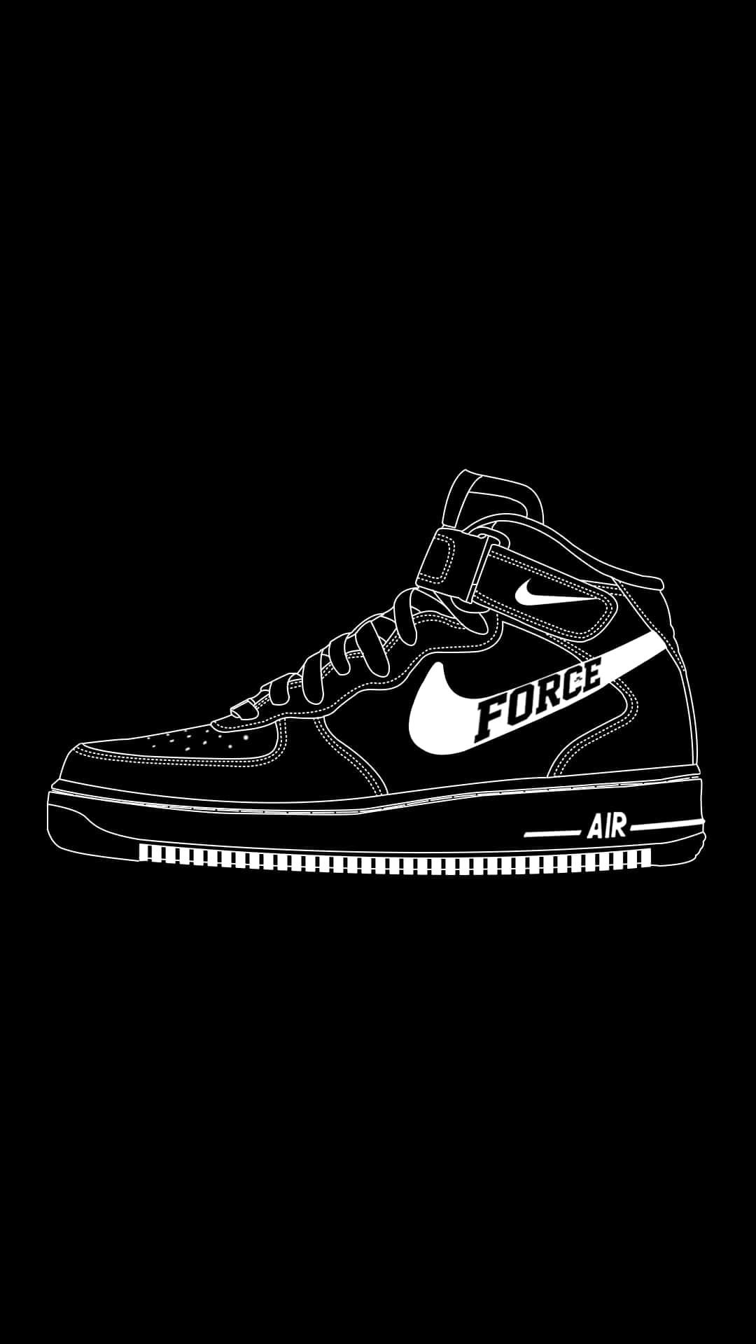 Black Air Force 桌布