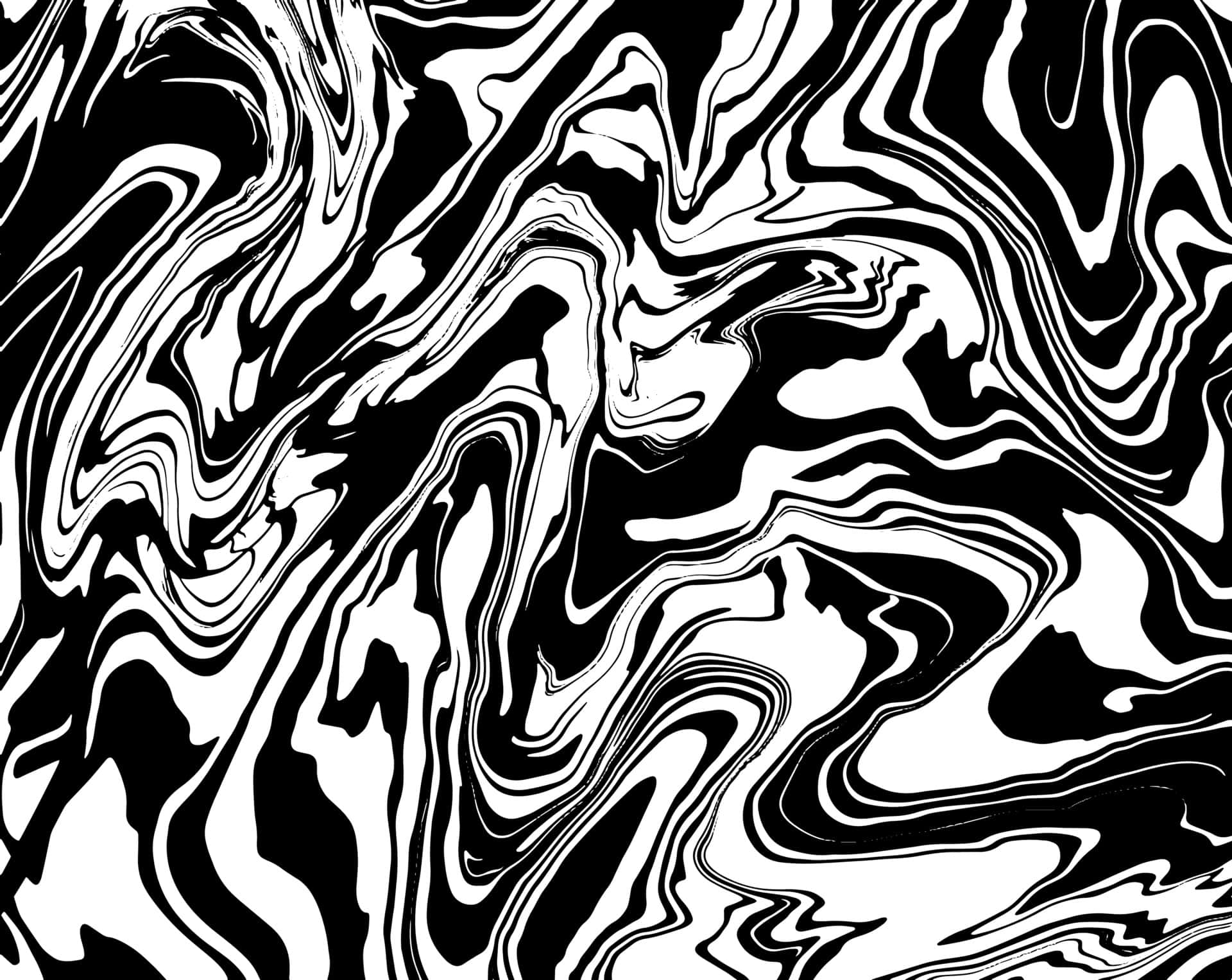 Black And White Abstract 桌布