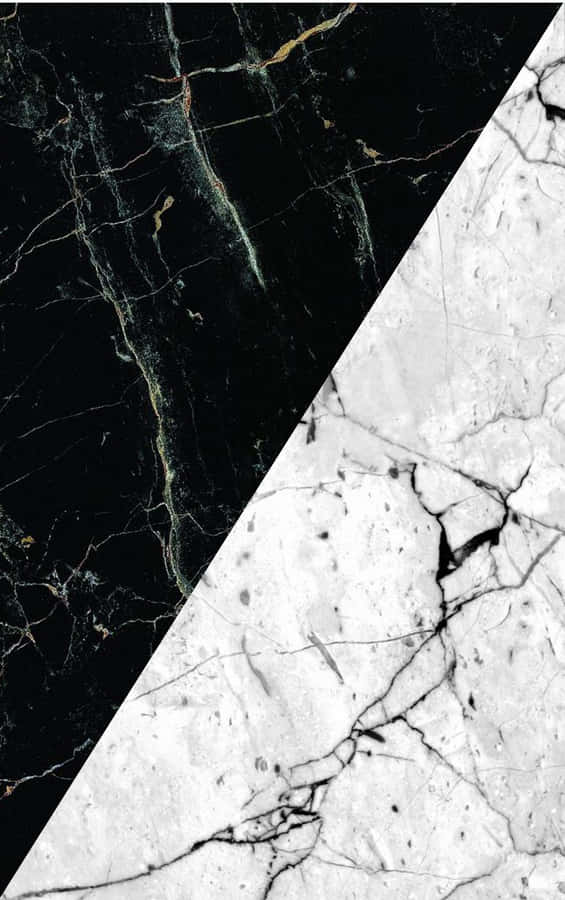 Black And White Marble 桌布